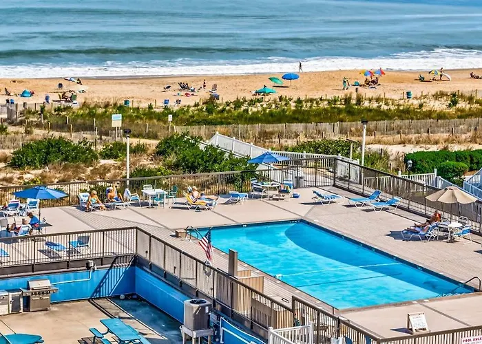 Oceanfront Getaway With Free Wifi A Private Washer & Dryer Shared Pool & Tennis * Ocean City