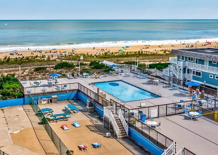 Oceanfront Getaway With Free Wifi A Private Washer & Dryer Shared Pool & Tennis Ocean City